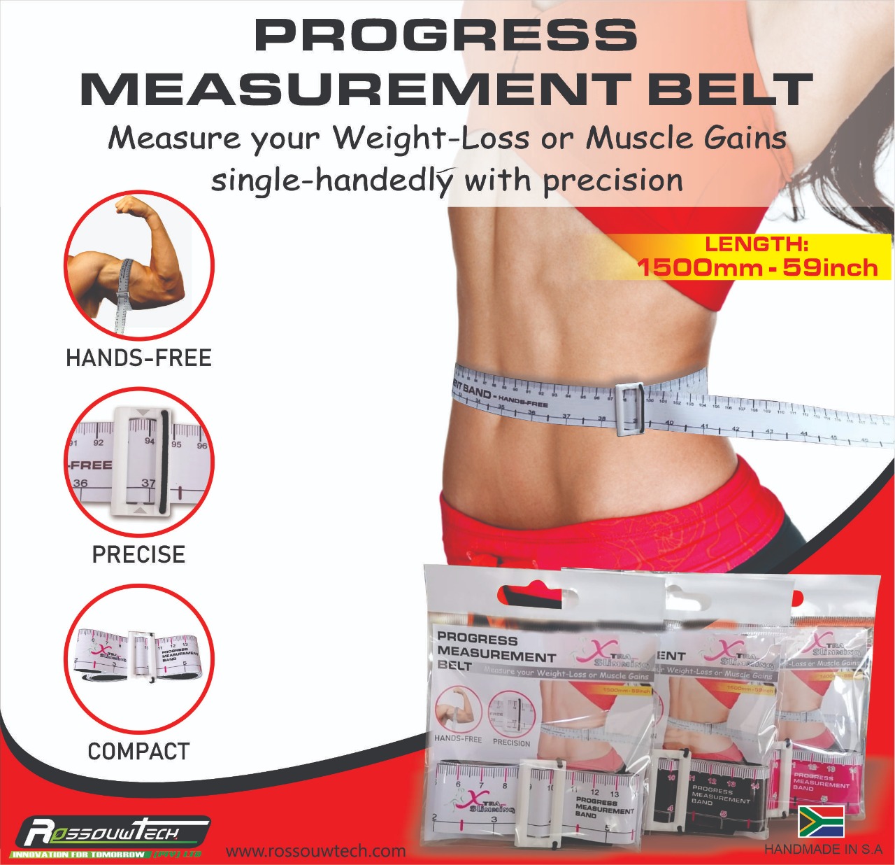 Progress Measuring Belt (Hands Free)1.5m